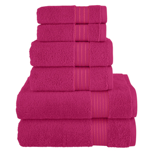 Ensemble de serviettes de bain 100% coton personnalisées à broderie pour salon de beauté à domicile et essuie-mains pour le visage et l'hôtel - Product Image 1