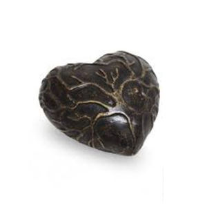 Vintage Design Brass Antique Color Wholesale Human <b>Ashes</b> Custom Decorative Indoor Heart Shape Funeral Cremation <b>Urn</b> - Product Image 2