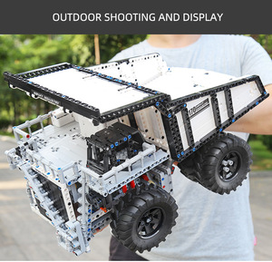 Moule <span class=keywords><strong>King</strong></span> 13170 2005/Pcs Puzzle 29699 Liebher Terex T284 Mining Excavator Dump Truck Car Building Blocks Bricks Toys MOC Toy - Product Image 6