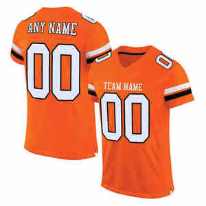 Custom Streetwear Trendy Football Shirt Wholesale Sublimation Design Mesh American Football Jersey - Product Image 2