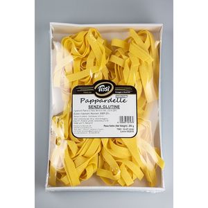 Pasta Pappardelle Sin Gluten Tissi, Formato Cinta, con Maíz y Huevo, 250g x 12 Unidades - Product Image 1