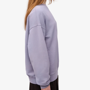 Sudadera con Capucha de Manga Murciélago para Mujer, Estilo Casual de Invierno, Lavado Ácido en la Parte Delantera, Personalizada, Tejida, Holgada, Transpirable y Ecológica - Product Image 3