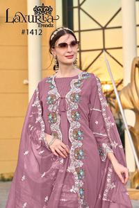 Kurti Paird élégant de travail de broderie lourde classique de qualité d'exportation avec intérieur pour la collection de vêtements de mariage de femmes pour la vente en gros - Product Image 6