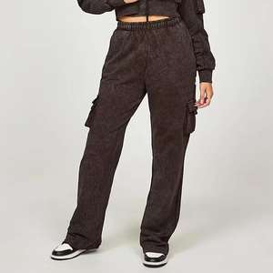 Nuevo Conjunto Deportivo Informal para Mujer, Ecológico, Grueso, con Parche Bordado, Moda de Invierno, Suministro de Fábrica - Product Image 3