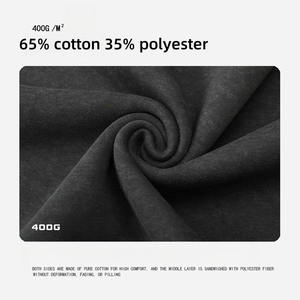 OEM Personnalisé Lavage À L'acide Coton Sweat-shirt Uni Haute Qualité Sans Doublure French Terry Ras Du Cou Pull Sweat Hommes - Product Image 2