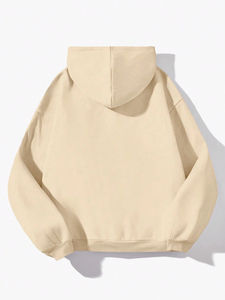 Pull à capuche à motif solide pour hommes Sweat-shirt polaire d'hiver Style uni/vierge Pull-over et sweat-shirts à capuche - Product Image 2