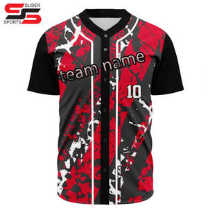 Wholesale Custom Men's <b>Baseball</b> Jersey USA Size Blank Sportswear Sublimated Printed Logo Number Wholesale Blank <b>Baseball</b> - Product Image 5