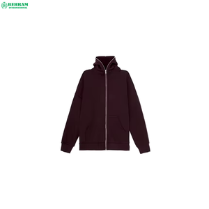 New quality Custom Made Full Zip Hoodie Sweatshirts Heavyweight Blank 400 GSM Fleece/French Terry Quick Hoodies & Sweatshirts - Product Image 4