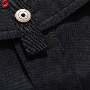 แจ็คเก็ตคาร์โก้ผู้ชายคุณภาพสูงสำหรับฤดูหนาว คอตั้ง สไตล์ไฮสตรีท ระบายอากาศได้ดีและเป็นมิตรกับสิ่งแวดล้อม พร้อมกระเป๋า - Product Image 4