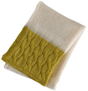 OEM ODM 100% Couverture tricotée en coton Super doux couleur unie Jeté de laine et motif imprimé de literie épaisse au prix de gros - Product Image 3