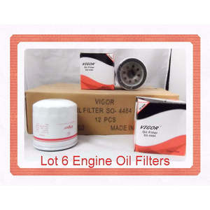 LOT DE 6 FILTRES À HUILE MOTEUR SO4484 15400-PL2-004 Compatible avec : ACURA TL LEGEND NSX - Product Image 1