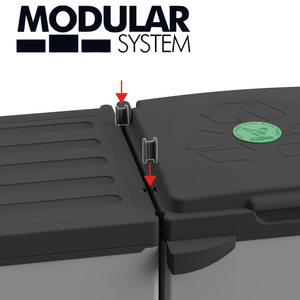 Soporte para Bolsas de Basura TRIS 102L X 38D X 87H cm, Suministro Esencial para Almacenes y Supermercados - Product Image 2