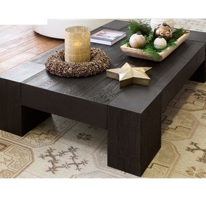 Meilleure vente Table basse de couleur noire Table de centre décorative disponible au prix de gros fabrication manuelle en inde - Product Image 1