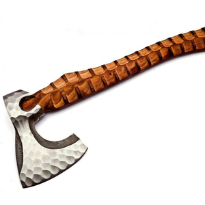 Conception personnalisée de qualité industrielle forgée à la main Tomahawk Axe Sharp Edge Haute qualité Camping Chasse Exportateur Pakistan Fabricant - Product Image 2