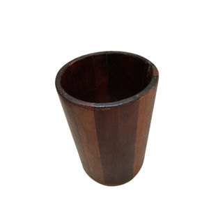 Handmade Dark Brown Wood Beer Drinking Mugs <b>Large</b> Size Perfect for <b>Wine</b> and Bar Accessories Stylish Durable Unique Design - Product Image 6