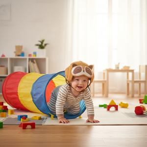 <span class=keywords><strong>Casque</strong></span> de sécurité <span class=keywords><strong>pour</strong></span> bébé Mambobaby, motif raton laveur, réglable, protège-tête <span class=keywords><strong>pour</strong></span> bébé qui rampe et qui marche - Product Image 4