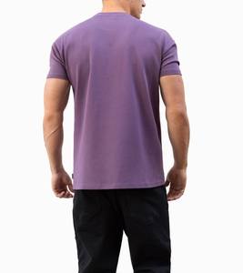 Top vente 2025 séchage rapide confortable nouveau Style T-shirt pour hommes vêtements décontractés couleur unie meilleure qualité hommes T-Shirt - Product Image 4