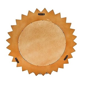 Finition naturelle fabriquée en Inde à bas prix Miroir mural à cadre en bois de conception personnalisée pour la décoration d'habillage de chambre à coucher - Product Image 5