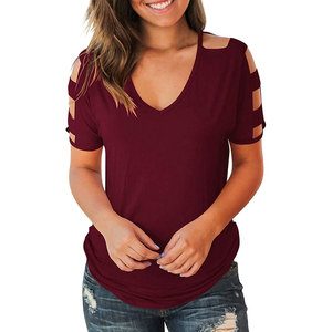 Camisetas Transpirables de Bajo Precio para Mujer, Camisetas de Manga Corta con Estampado para Adultos, Disponibles en Existencia, Camisetas para Mujer - Product Image 1