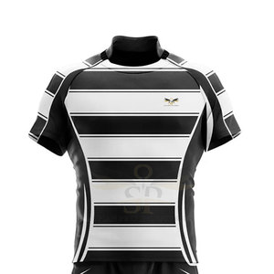 Vêtements de sport 100% polyester respirant, écologique, à séchage rapide, uniforme de rugby, best-seller, qualité supérieure pour hommes adultes - Product Image 4