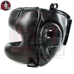 Protector de Cabeza de Boxeo de Entrenamiento, Cuero PU de Primera Calidad, Correas Ajustables, Espuma Absorbente de Impactos, Protector Bucal Grande y Cómodo - Product Image 2