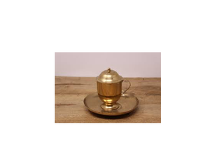 Manufacturers Cheap Brass Salt and Sugar Best Quality <b>Set</b> With Custom Logo Design for Sale Mordent Look - Product Image 5