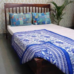 Nouvel arrivage de couverture matelassée pour bébé en coton biologique imprimé à la main en polyester écologique pour tout-petits et couettes toutes saisons - Product Image 6