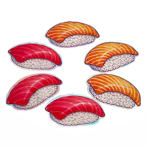 Bolsas de Mylar con Forma de Sushi, Diseño Único, Impresión Personalizada, Paquete de Bolsas de 3.5 Gramos y Caja con Pegatinas y Papel con el Logotipo a Juego - Product Image 3