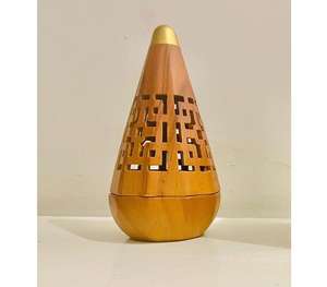 Mabkhara de Madera de Alta Calidad Especial para Ramadán, Quemador de Incienso Tradicional Árabe con Cuerda, Embalaje de Regalo - Product Image 3