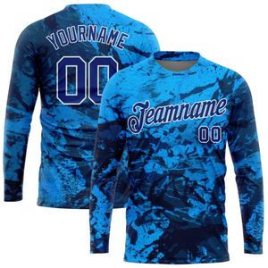 Long Sleeves Shooting <b>Shirts</b> High Quality Basketball Warm Ups sublimated <b>shirt</b> polyester cotton <b>shirt</b> Custom Sublimated - Product Image 5