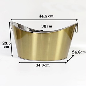 ตู้แช่ไวน์สแตนเลสแบบกลมตู้แช่ไวน์ตู้แช่เบียร์แชมเปญสำหรับบาร์และงานเฉลิมฉลอง - Product Image 4