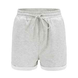 Short cargo personnalisé en molleton de coton 100% uni pour hommes avec logo personnalisé respirant à séchage rapide à la taille élastique - Product Image 5