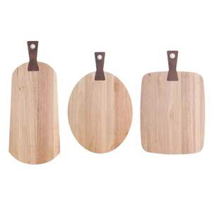 Tabla de cortar personalizada de fábrica, tabla de queso de corte de madera con patrón de resina de ola oceánica con mango - Product Image 5