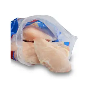Frozen halal bone in whole artificial bare breast fillet / bulk boneless chicken feet/ thighs / wings for sale