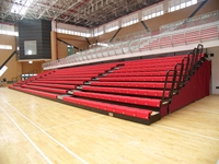 JY-750 Sistema de Graderías Telescópicas Retráctiles Modulares para Eventos Deportivos en Interiores, Estadios y Arenas