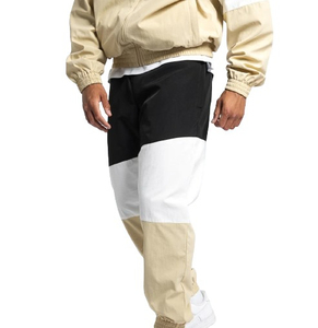 Ensemble survêtement pour homme en gros, veste coupe-vent imperméable à séchage rapide, pantalon bleu, style décontracté pour l'hiver - Product Image 3