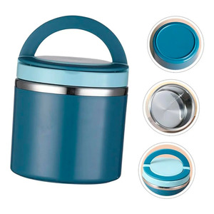 Stainless Steel Lunch Box/Food <b>Container</b>/<b>Soup</b> <b>Container</b>, 630ml, Assorted Colors - Product Image 6