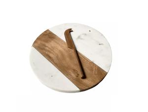 Plateau de service en bois de manguier de haute qualité plateau de petit déjeuner finition naturelle avec un design unique pour la maison hôtel ou fête - Product Image 2