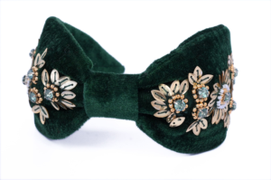 Diadema Bordada Multicolor Hecha a Mano para Mujeres y Niñas, Colección Día del Juego, Diadema en Venta - Product Image 2