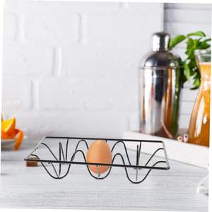 Rack à oeufs pour réfrigérateur support de cuisine organisateur support de stockage conception peu encombrante pour frais - Product Image 2