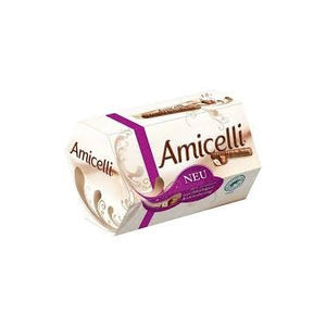 Rouleaux au chocolat et aux noisettes Amicelli Rouleaux de gaufrettes fourrés à la crème recouverts de chocolat lisse, 125g - Product Image 4