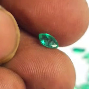 พลอยมรกตธรรมชาติ360ชิ้นขนาด4x2มม. 6X3มม. 8x4มม. 50 CTS Lot iroc ขายคุณภาพสูงจากมรกตหลวม286 $ เรา - Product Image 2