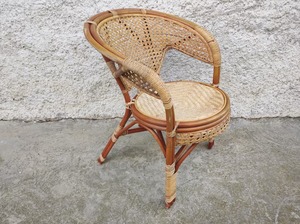 Chaise en bambou massif de haute qualité, forte capacité de charge, design moderne, légère, fabriquée à la main pour le salon, utilisation intérieure/extérieure - Product Image 5