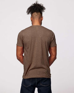 T-shirt unisexe à col rond, 100% coton, de haute qualité, imprimé sur mesure, fabrication OEM, manches courtes, vente en gros, pour hommes - Product Image 4