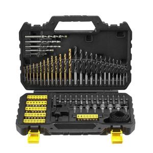 Juego de Brocas y Puntas de Taladro Stanley de 100 Piezas para Diversas Tareas - Product Image 1