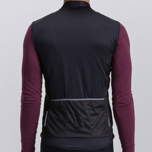 Chalecos de ciclismo a prueba de viento con logotipo personalizado, ropa de bicicleta transpirable, chaleco de Ciclismo de alta calidad a un precio razonable - Product Image 5