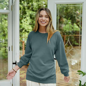 Sudadera para Mujer, Talla Grande, Holgada, Térmica, Gruesa, Cálida, Forrada de Felpa, Esencial para el Invierno, Cómoda - Product Image 4