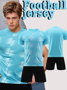 Camisetas de fútbol a la moda Drift para hombre, nombre personalizado, nombre del equipo, número, cuello en V, camisetas de Rugby, camisetas deportivas sueltas informales - Product Image 2