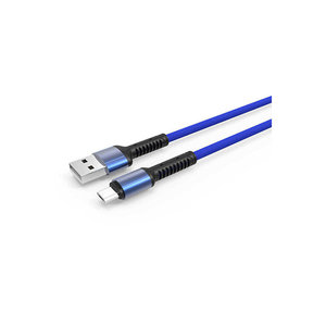 Cable Micro USB Rojo Netzy LS64 de 1m, Cobre Puro y Aleación de Aluminio, 3 Puertos en 1 para Transferencia de Datos, Impresora Android, en Caja - Product Image 1