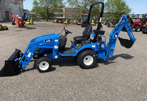 Tracteur utilitaire compact diesel bleu 20HP avec moteur Kohler pour usage agricole et de construction - Neuf - Product Image 5